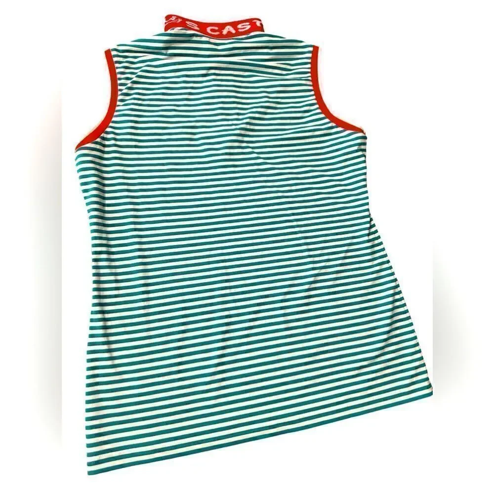 Louis Castel Golf 3/4 Zip Top Tank Vest Size 100 NWOT - Picture 6 of 15